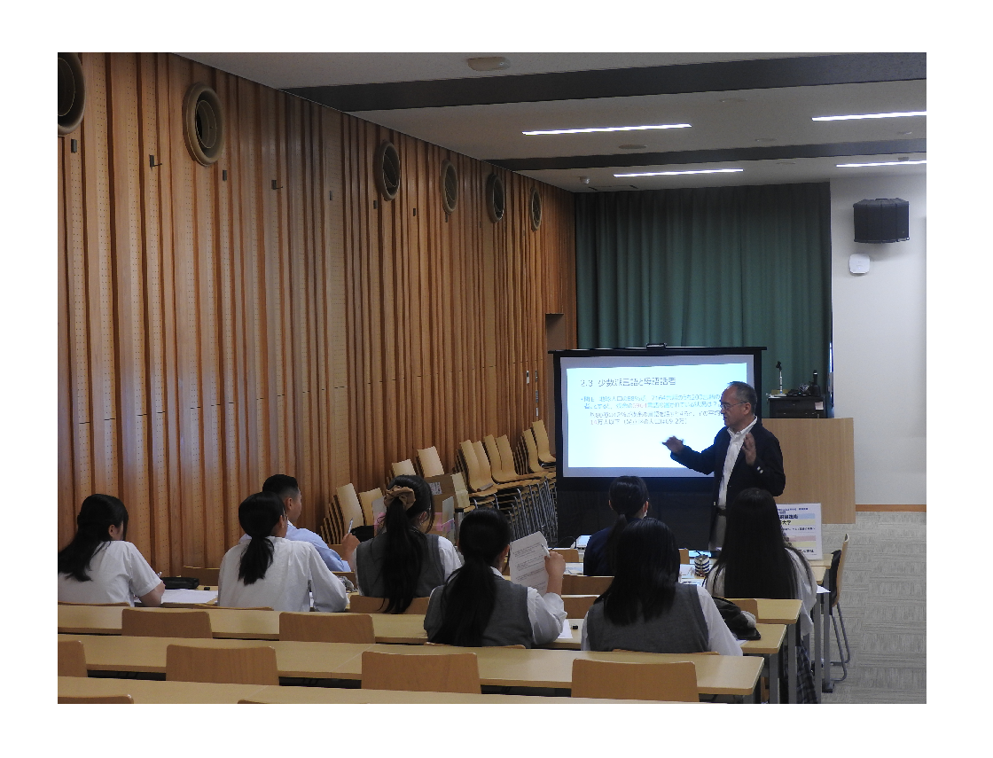 大学模擬授業　視聴覚室
